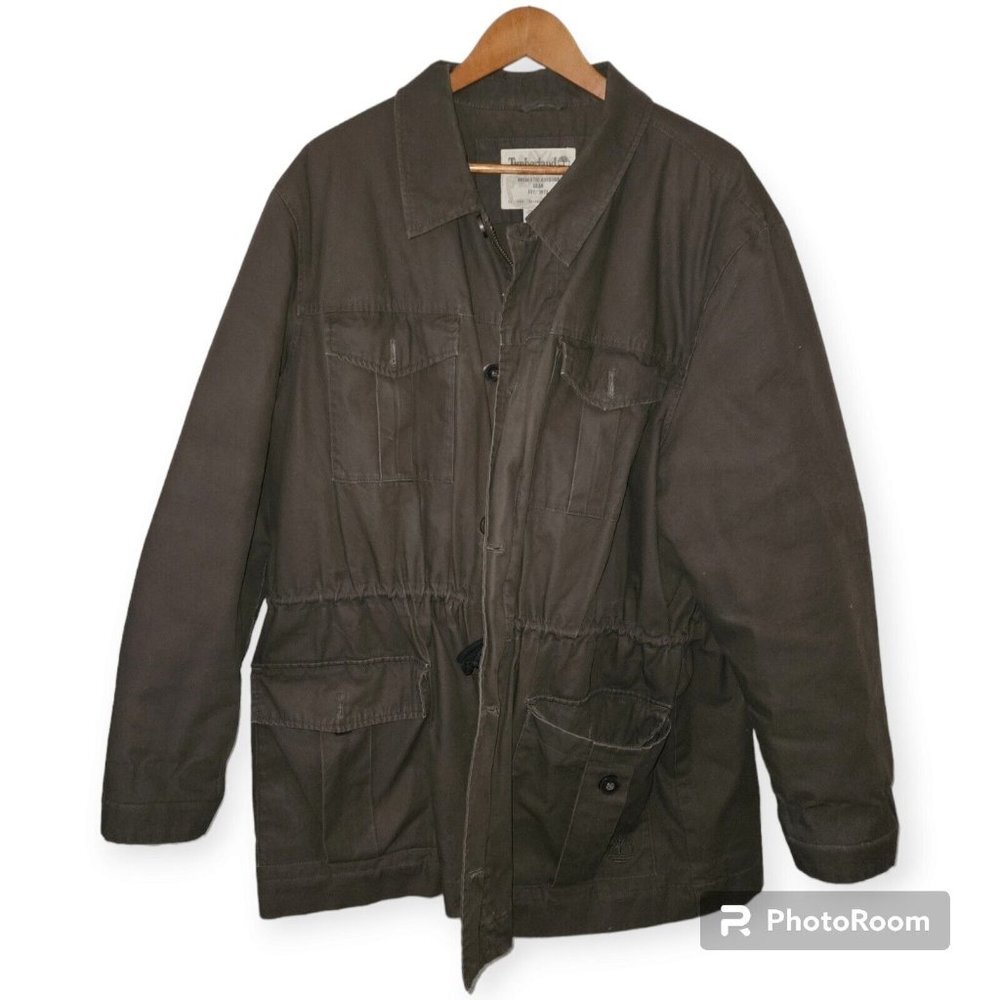Timberland Mens Stratham Issue Authentic Outdoor Gear Utility Coat SIZE XXL - Picture 6 of 10